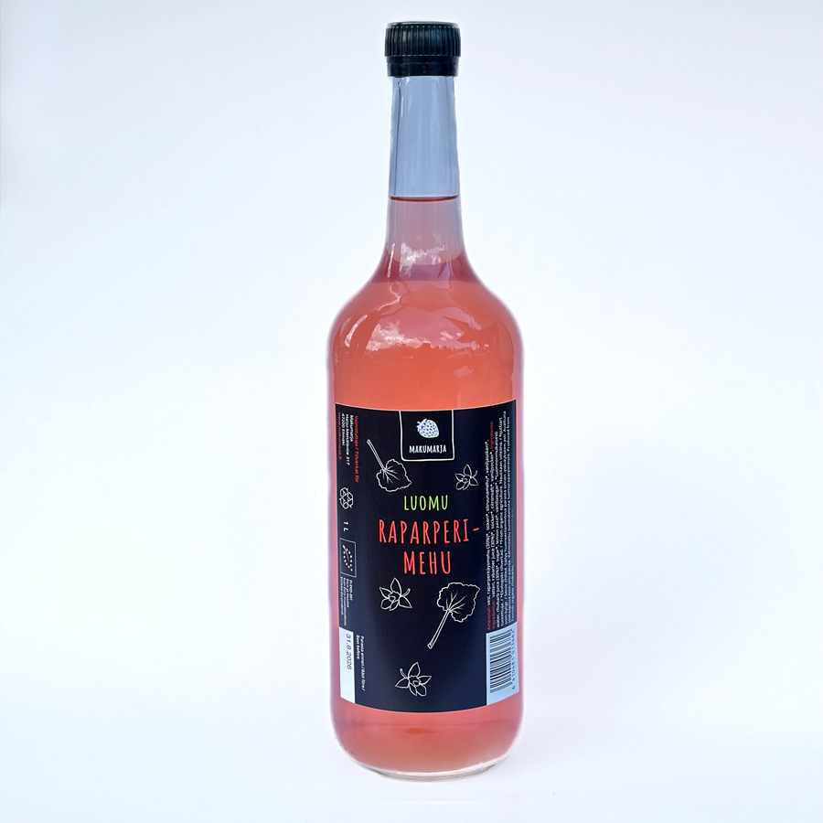 Luomu Raparperimehu 1 L